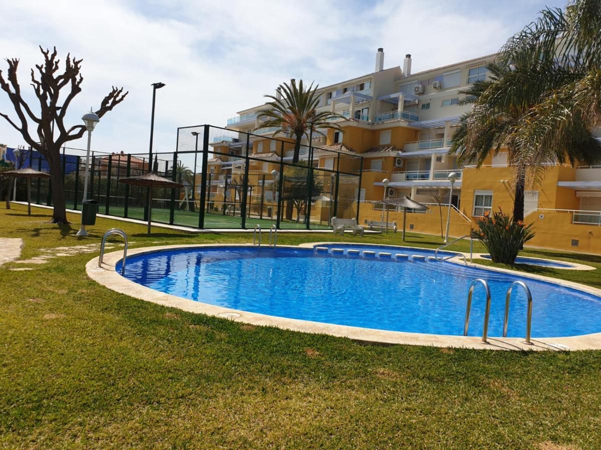Apartamento Con Wifi A 50M De La Playa 德尼亚 外观 照片